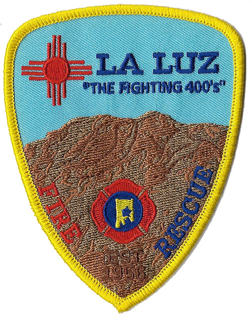La Luz, New Mexico Fighting 400's Fire Rescue Patch