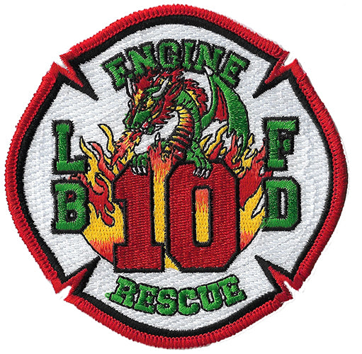 Long Beach, CA Engine Rescue 10 NEW Fire Patch