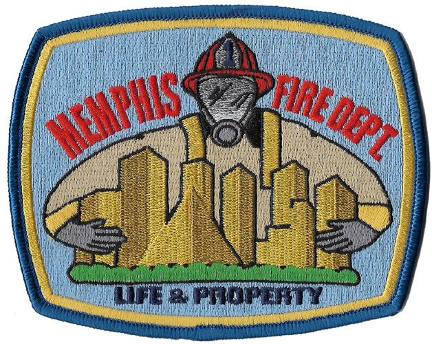 Memphis Fire Dept Protect Life/Property Department Patch