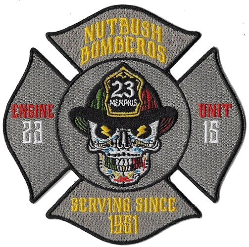 Memphis Engine 23 Unit 15 Nutbush Bomberos NEW Fire Patch | Eagle ...