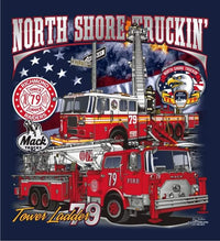 Load image into Gallery viewer, New York City TL-79 Vintage North Shore Truckin' / Richmond Raiders Mack Tee
