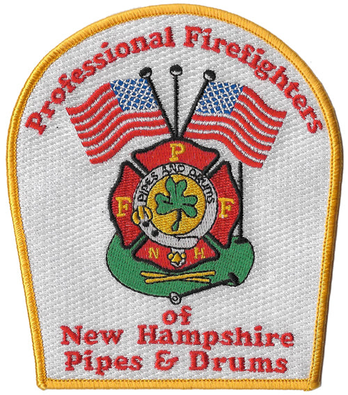 New Hampshire Pipes & Drums Fire Patch