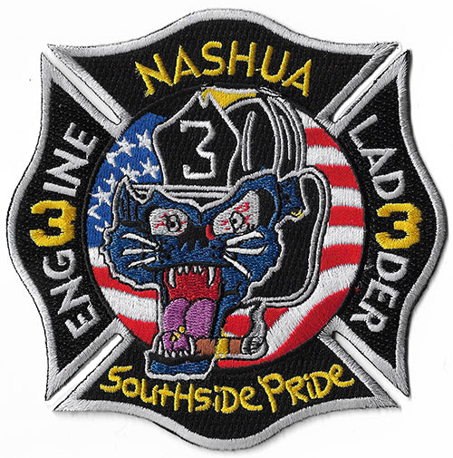 Nashua, NH Engine 3 Ladder 3 Southside Pride Fire Patch