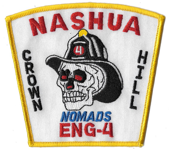 Nashua, NH Engine 4 Crown Hill Nomads Fire Patch