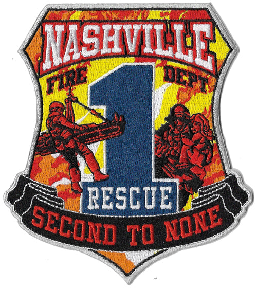 Nashville Rescue 1 Second To None Fire Patch