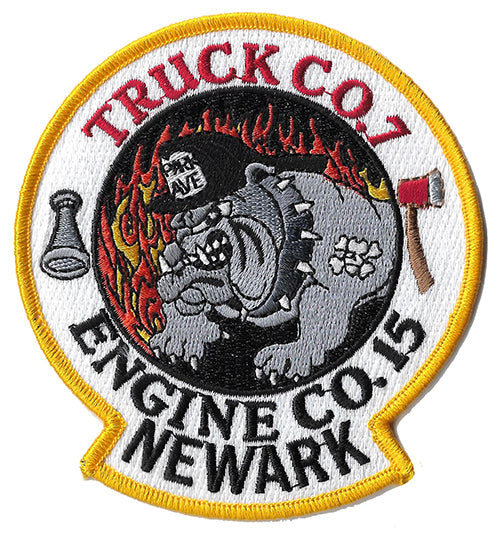 Newark Truck 7  Park Ave Fire Patch