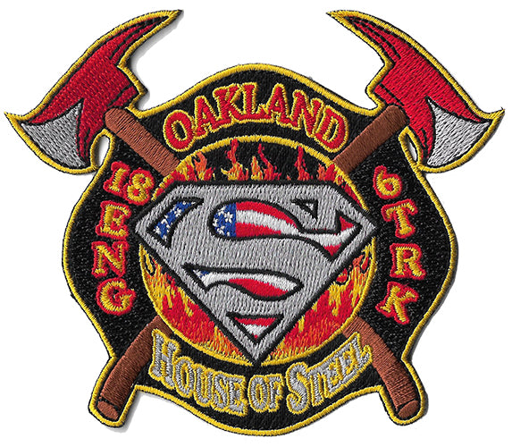 Oakland, CA Engine 18 Truck 6 House of Steel Fire Patch