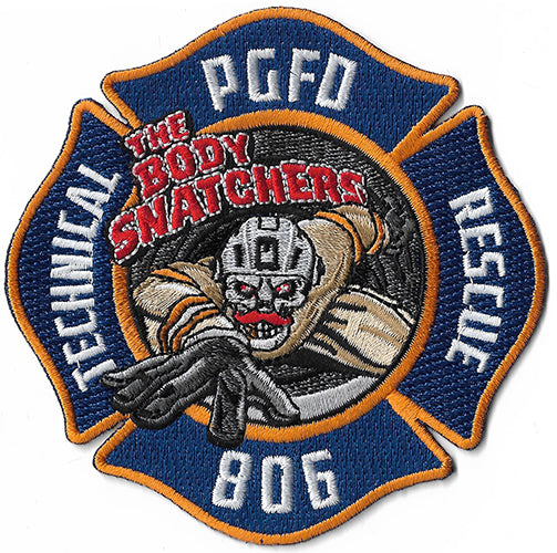 Prince George, MD Station 806 Body Snatchers Technical Rescue NEW Fire Patch