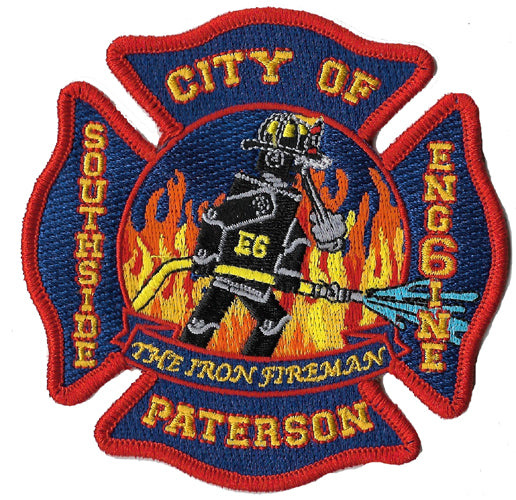 Paterson, NJ Engine 6 Southside Fire Patch