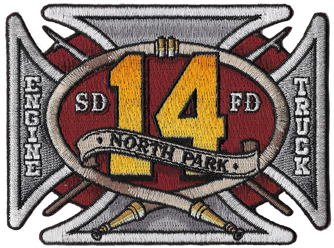 San Diego Station 14 North Park Fire  Patch