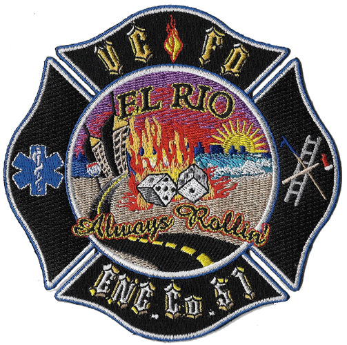 Ventura, CA Station 51 El Rio Fire Patch