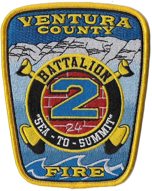Ventura County, CA Battalion 2 Sea to Summit Fire Patch