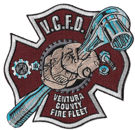 Ventura,CA Fire Fleet  Mechanic Fire Patch