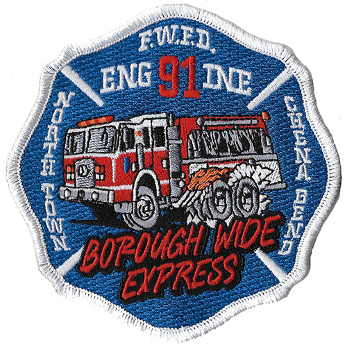 Fort Wainwright, Alaska Engine 91 Borough Wide Express Fire Patch