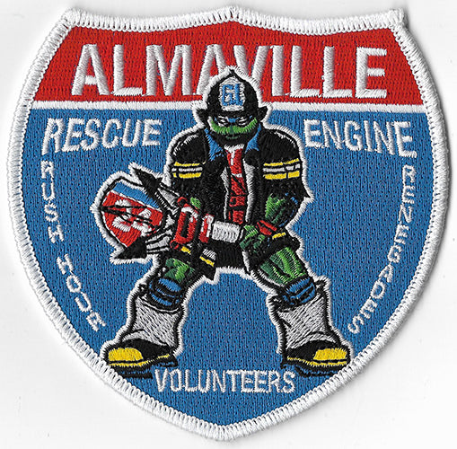 Almaville, TN Station 61 Rescue Fire Patch