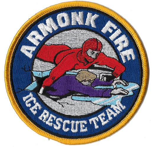 Armonk, NY Ice Rescue Team Fire Patch