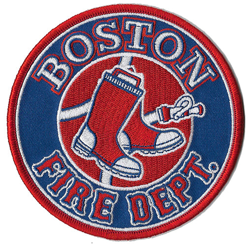 Boston Red Sox Fire Department Patch