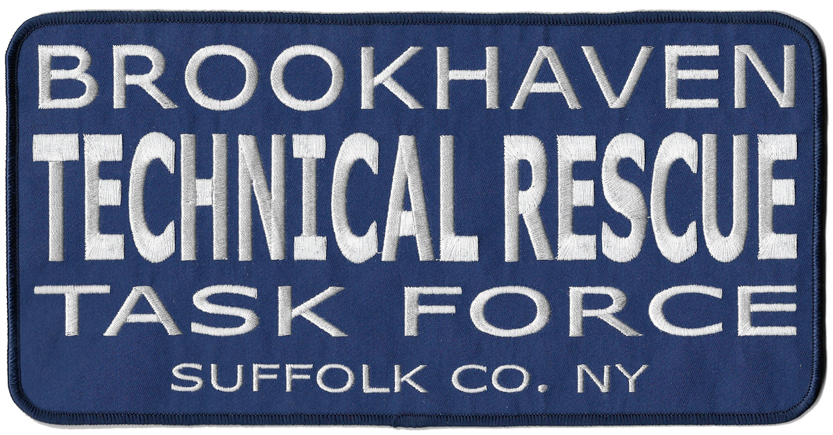 Brookhaven, NY Technical Rescue Large Patch 11" x 5 1/2"
