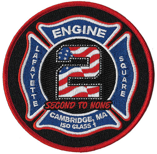 Cambridge, MA Engine 2 Second to None Lafayette Square Fire Patch