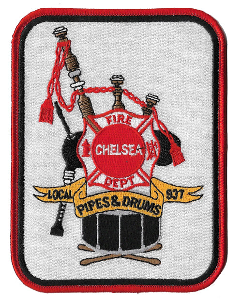 Chelsea, MA Pipes & Drums Patch