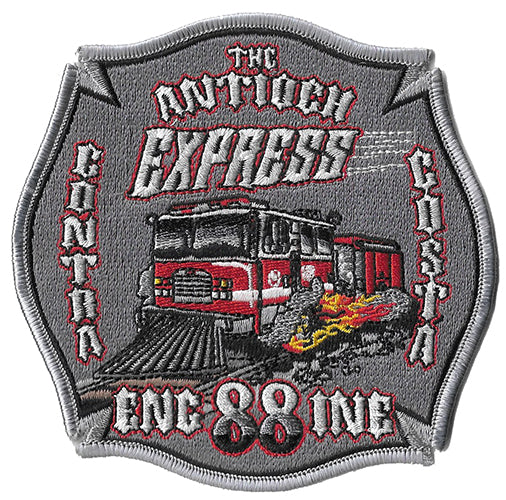 Contra Costa County Station 88 Antioch Express Fire Patch | Eagle ...