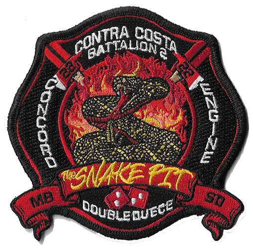 Contra Costa County Engine 22 Battalion 2 Fire Patch