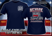 Load image into Gallery viewer, Newark Engine 14 Ironbound Fire Tee 4XL/5XL Only
