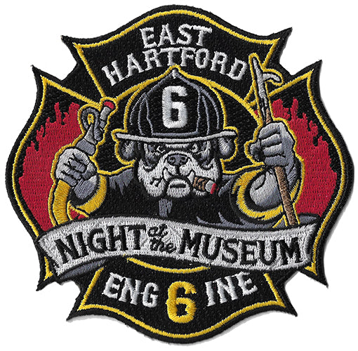 East Hartford, CT Engine 6 Night of the Museum Fire Patch