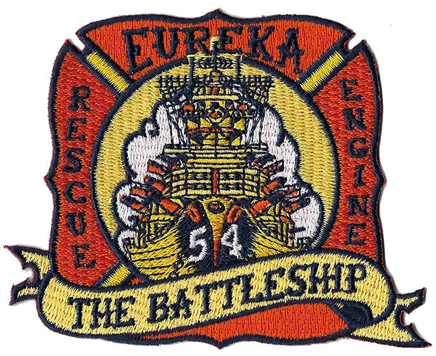 Eureka. PA Station 54 "The Battleship" Fire Patch