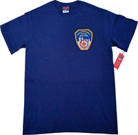 Load image into Gallery viewer, FDNY Official Short Sleeve Navy Tee
