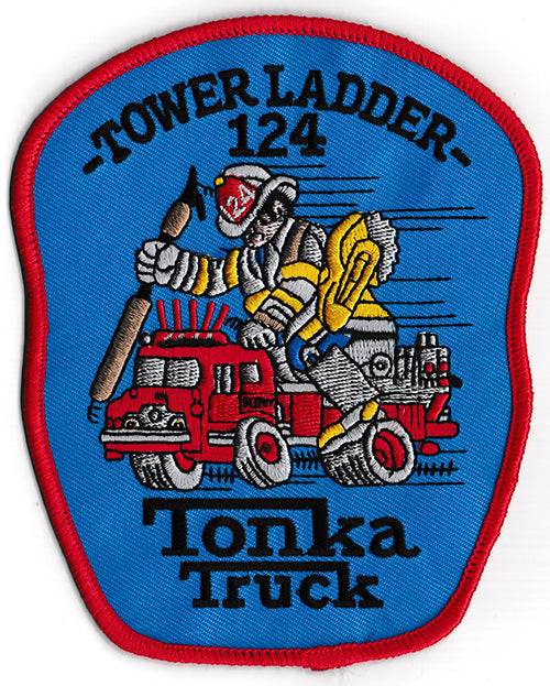 New York City Tower Ladder 124 Tonka Truck Fire Patch