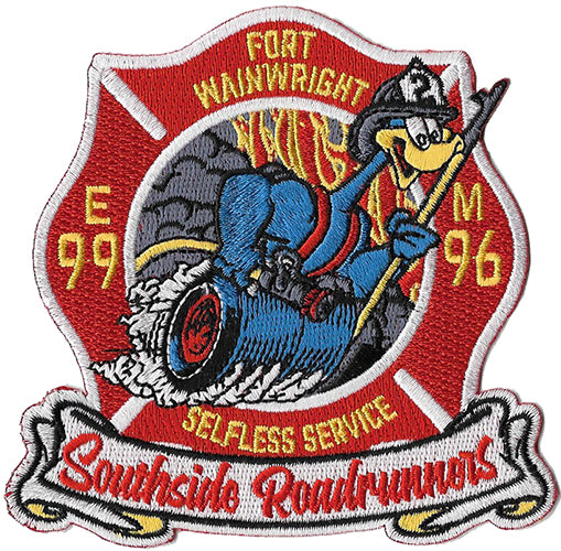 Fort Wainwright, Alaska E-99 M-96 Southside Roadrunners Fire Patch