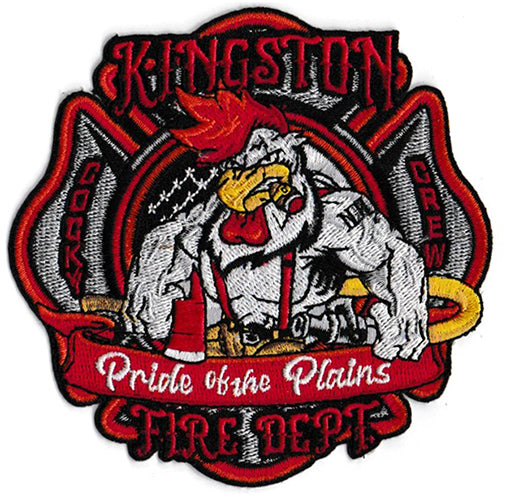 Kingston, NH Fire Cocky Crew Department NEW Fire Patch