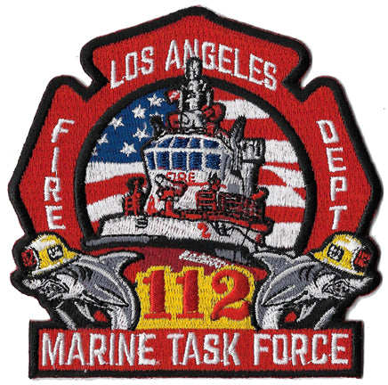 LAFD Marine Task Force 112 Patch