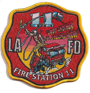 LA City Station 11 Just Another 6 Second Ride Fire Patch