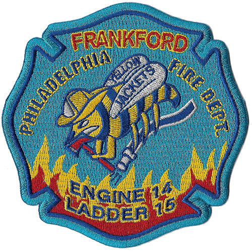 Philadelphia E-14 L-15 Frankford Yellow Jackets Patch