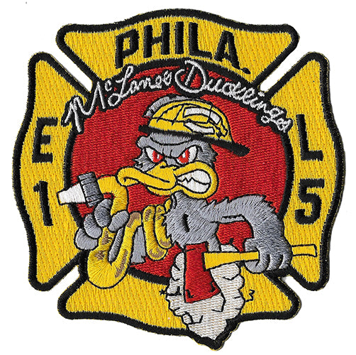 Philadelphia Engine 1 Ladder 5 Mc Lane's Ducklings Fire Patch