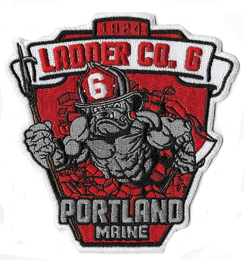 Portland, Maine Ladder 6 Bulldog Fire Patch