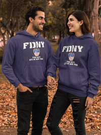Load image into Gallery viewer, FDNY Officially Licensed Navy Hoodie/Front Pocket
