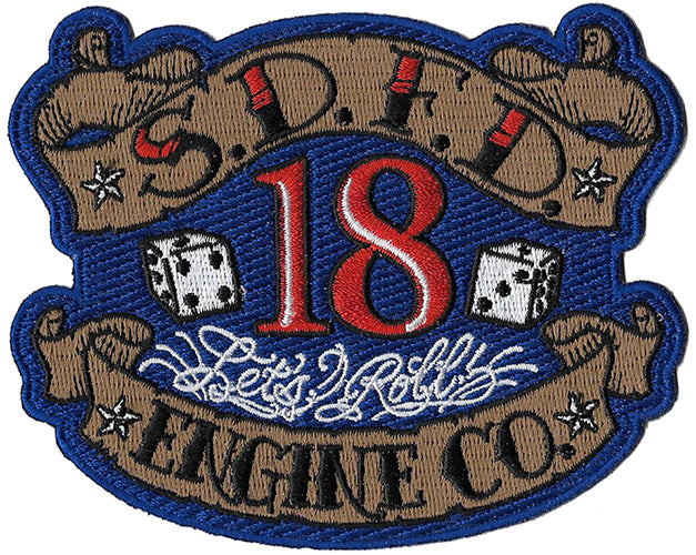 San Diego Station 18 Let's Roll NEW Fire Patch