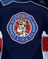 Load image into Gallery viewer, Detroit Engine 52 Ladder 31 Manistique Madhouse Reaper Tee 5XL  Only
