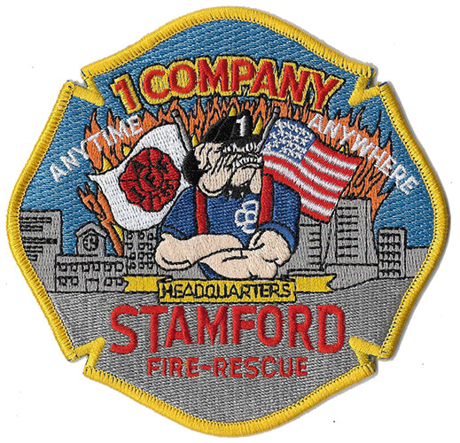 Stamford, CT Rescue Company 1 Anytime-Anywhere Fire Patch