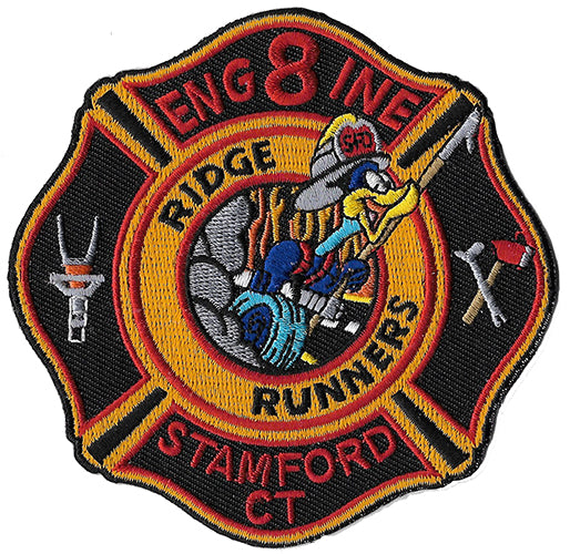 Stamford, CT Engine 8 Ridge Runners Fire Patch