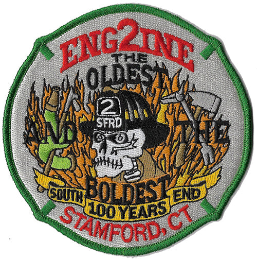 Stamford, CT Engine 2 "The Oldest" Fire Patch