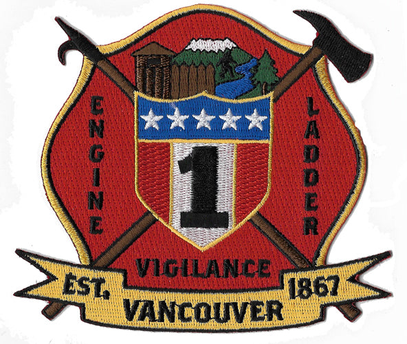 Vancouver, WA  Station1 Fire Patch