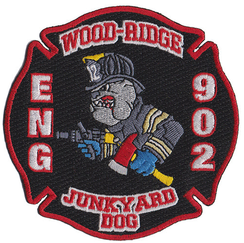 Wood - Ridge, NJ Junkyard Dog Fire Patch