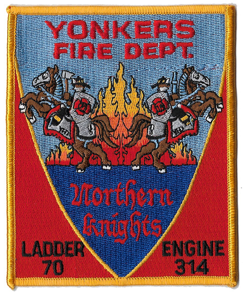 Yonkers, NY Engine 314 Ladder 70 Square Patch